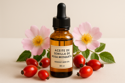 Aceite de semilla de rosa mosqueta